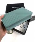 Клатч Сhan**l Chevron Trendy CC WOC Tiffany Blue